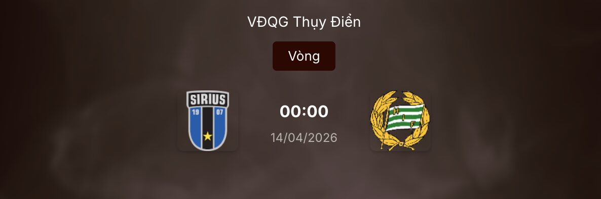 Nhận định kèo nhà cái: Sirius vs Hammarby 0h ngày 14/4