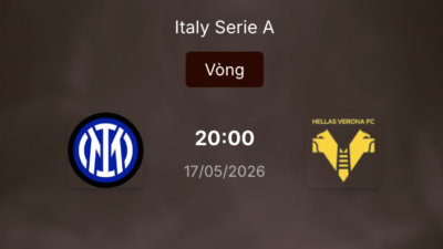Dự đoán trận Inter vs Verona ngày 17/5/2026
