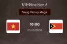 Nhận định trận đấu: U19 Việt Nam vs U19 Timor Leste 16h ngày 1/6